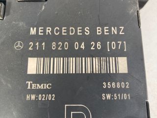 bontott MERCEDES-BENZ E-CLASS Jobb első Ajtó Vezérlőegység
