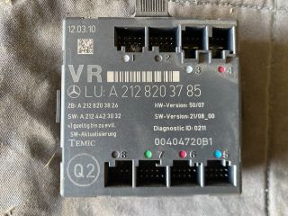 bontott MERCEDES-BENZ E-CLASS Jobb első Ajtó Vezérlőegység