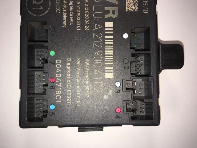 bontott MERCEDES-BENZ E-CLASS Jobb első Ajtó Vezérlőegység