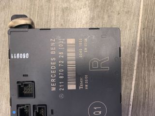 bontott MERCEDES-BENZ E-CLASS Jobb első Ajtó Vezérlőegység