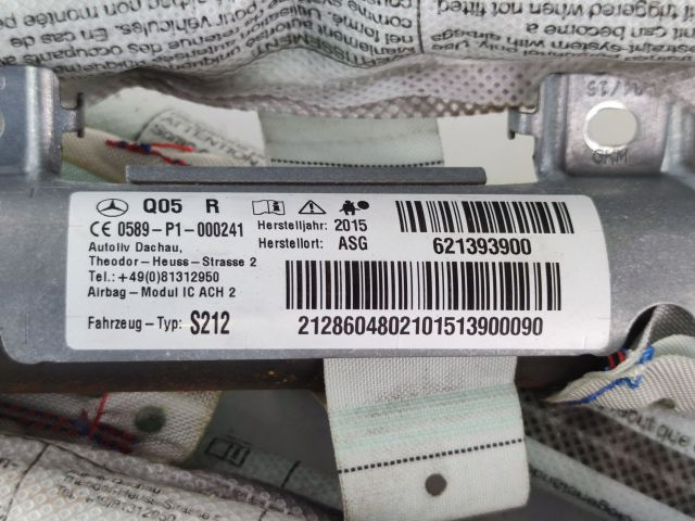 bontott MERCEDES-BENZ E-CLASS Jobb első Függöny Légzsák