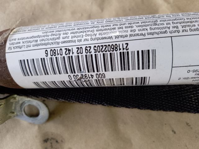 bontott MERCEDES-BENZ E-CLASS Jobb első Függöny Légzsák