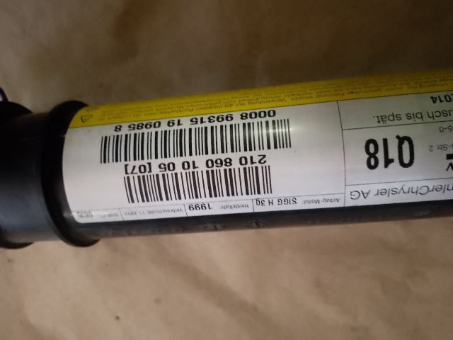 bontott MERCEDES-BENZ E-CLASS Jobb első Függöny Légzsák