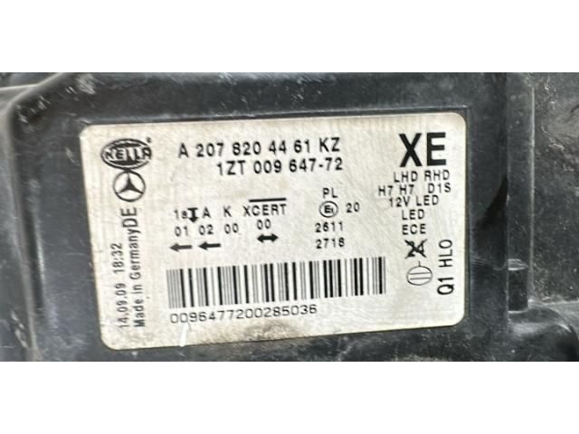 bontott MERCEDES-BENZ E-CLASS Jobb Fényszóró