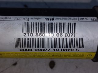 bontott MERCEDES-BENZ E-CLASS Jobb Függönylégzsák és Oldallégzsák