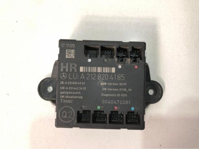 bontott MERCEDES-BENZ E-CLASS Jobb hátsó Ajtó Vezérlőegység