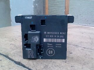 bontott MERCEDES-BENZ E-CLASS Jobb hátsó Ajtó Vezérlőegység