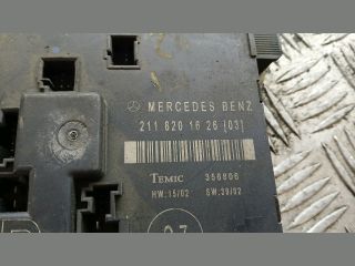 bontott MERCEDES-BENZ E-CLASS Jobb hátsó Ajtó Vezérlőegység