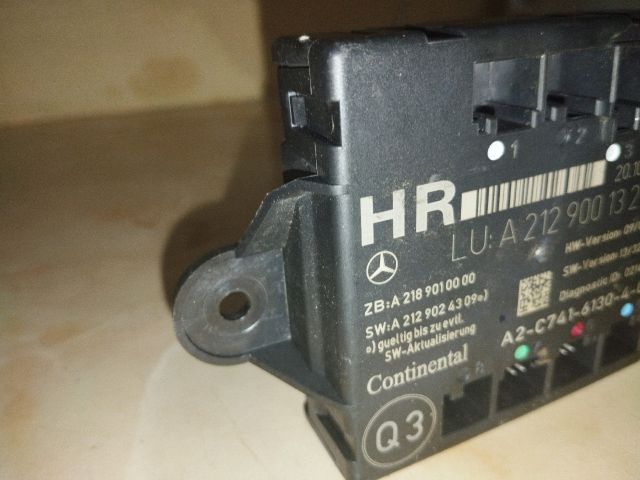 bontott MERCEDES-BENZ E-CLASS Jobb hátsó Ajtó Vezérlőegység