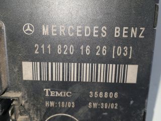 bontott MERCEDES-BENZ E-CLASS Jobb hátsó Ajtó Vezérlőegység