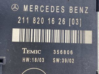 bontott MERCEDES-BENZ E-CLASS Jobb hátsó Ajtó Vezérlőegység