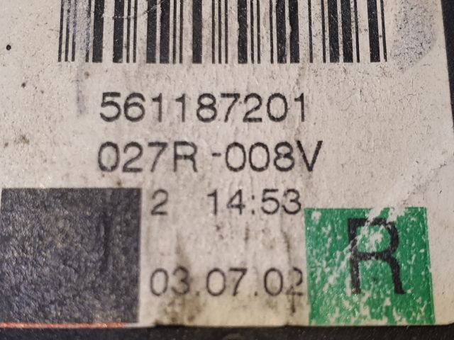 bontott MERCEDES-BENZ E-CLASS Jobb hátsó Biztonsági Öv