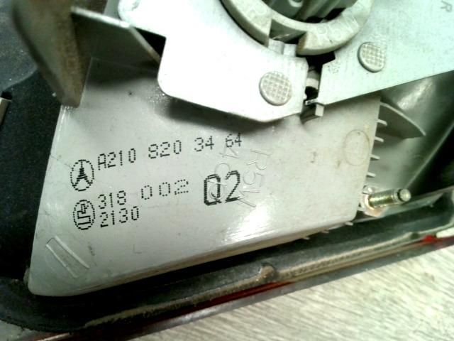 bontott MERCEDES-BENZ E-CLASS Jobb Hátsó Lámpa