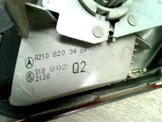 bontott MERCEDES-BENZ E-CLASS Jobb Hátsó Lámpa