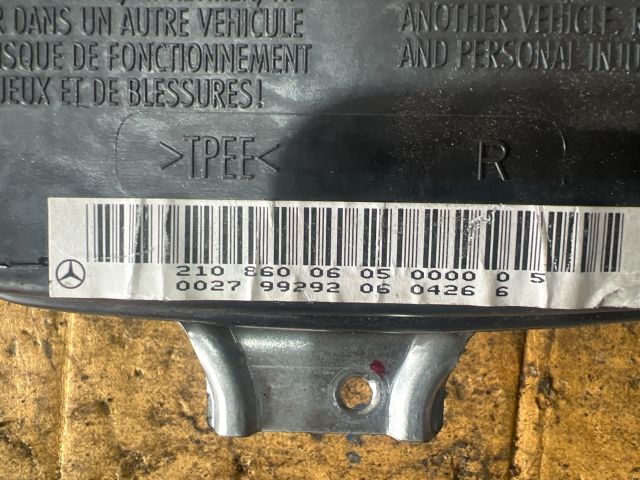 bontott MERCEDES-BENZ E-CLASS Jobb Oldallégzsák