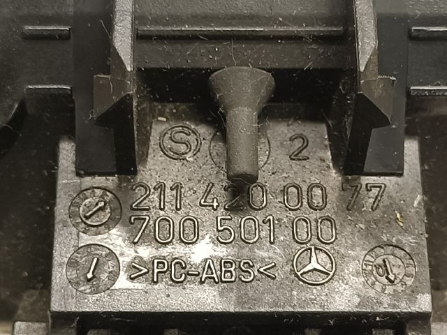 bontott MERCEDES-BENZ E-CLASS Kézifék Kapcsoló