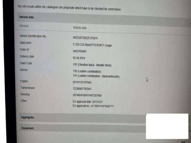 bontott MERCEDES-BENZ E-CLASS Kipufogó Közösítő