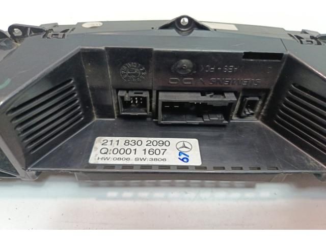 bontott MERCEDES-BENZ E-CLASS Klíma Kapcsoló