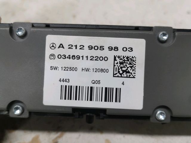 bontott MERCEDES-BENZ E-CLASS Kombinált Kapcsoló