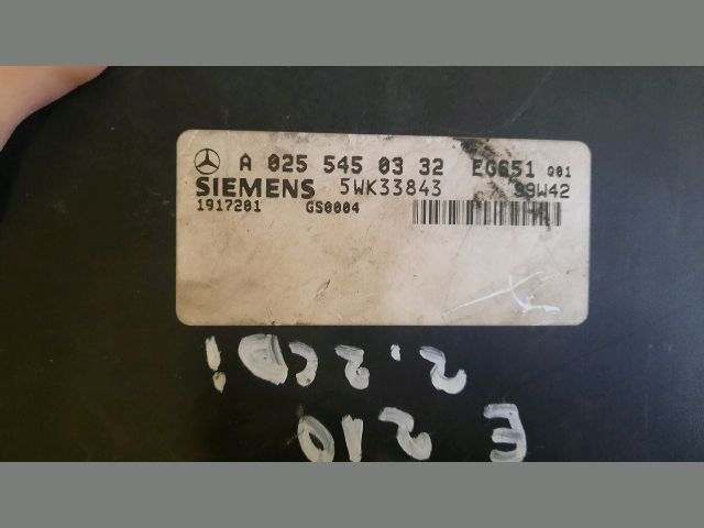 bontott MERCEDES-BENZ E-CLASS Komfort Elektronika