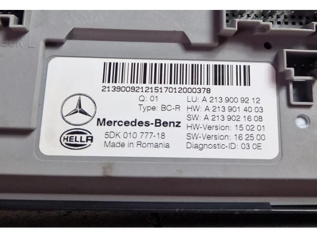bontott MERCEDES-BENZ E-CLASS Komfort Elektronika