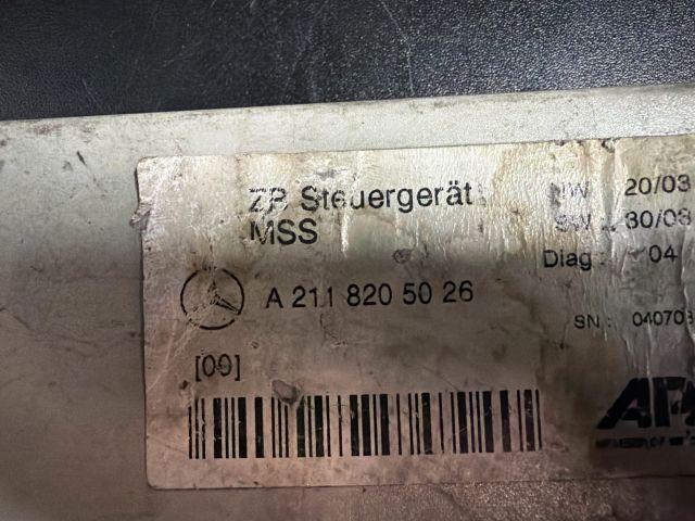 bontott MERCEDES-BENZ E-CLASS Komfort Elektronika