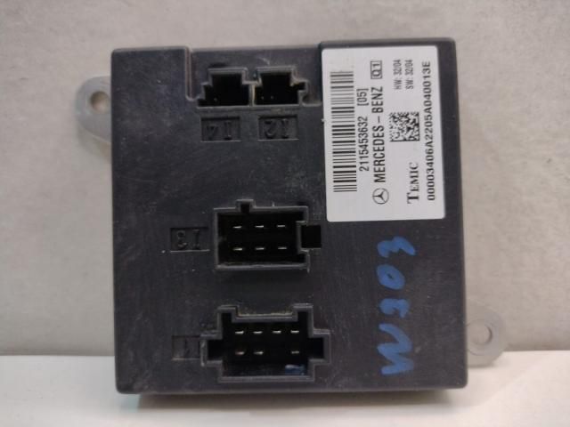 bontott MERCEDES-BENZ E-CLASS Komfort Elektronika