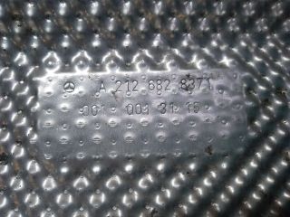 bontott MERCEDES-BENZ E-CLASS Középső Kipufogó Dob Hővédő Lemez