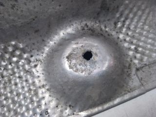 bontott MERCEDES-BENZ E-CLASS Középső Kipufogó Dob Hővédő Lemez