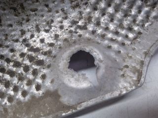 bontott MERCEDES-BENZ E-CLASS Középső Kipufogó Dob Hővédő Lemez