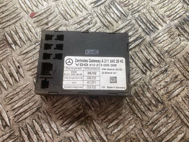 bontott MERCEDES-BENZ E-CLASS Központizár Elektronika