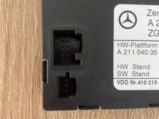 bontott MERCEDES-BENZ E-CLASS Központizár Elektronika