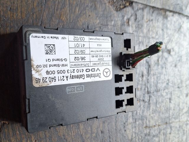 bontott MERCEDES-BENZ E-CLASS Központizár Elektronika