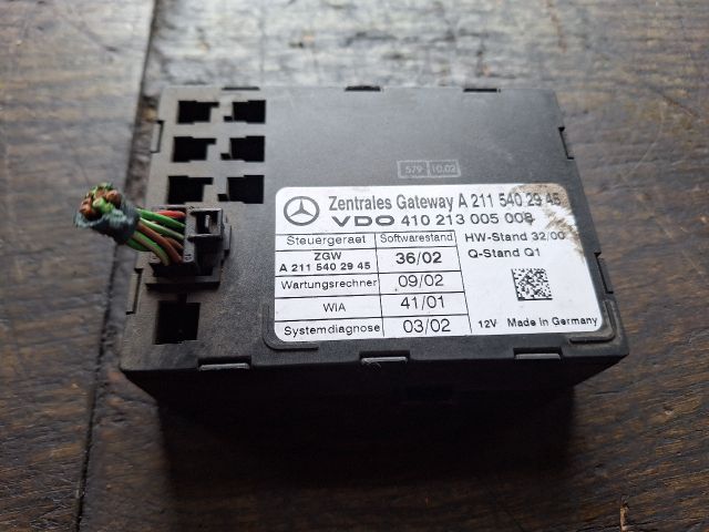 bontott MERCEDES-BENZ E-CLASS Központizár Elektronika