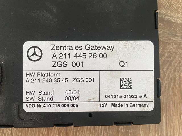 bontott MERCEDES-BENZ E-CLASS Központizár Elektronika