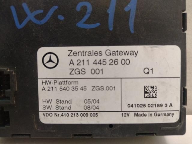 bontott MERCEDES-BENZ E-CLASS Központizár Elektronika