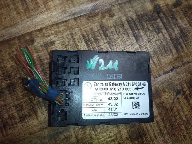 bontott MERCEDES-BENZ E-CLASS Központizár Elektronika