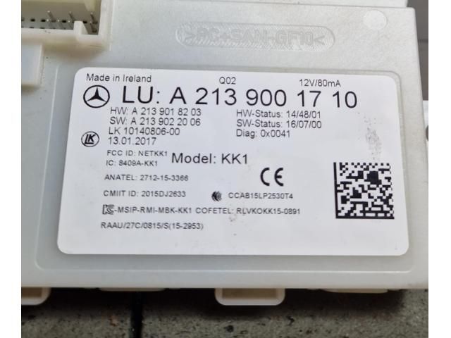 bontott MERCEDES-BENZ E-CLASS Kulcs Nélküli Nyitás Jeladó