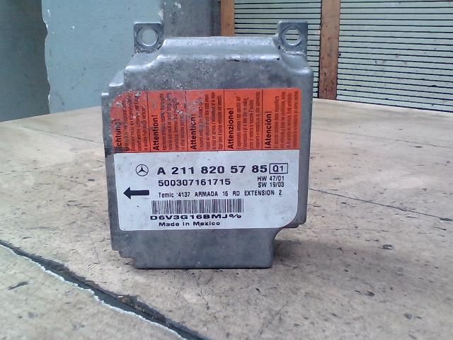 bontott MERCEDES-BENZ E-CLASS Légzsák Elektronika