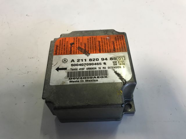 bontott MERCEDES-BENZ E-CLASS Légzsák Elektronika