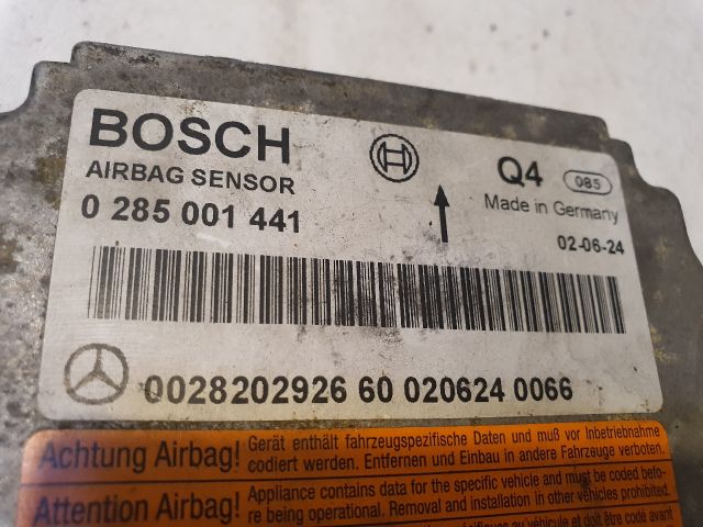 bontott MERCEDES-BENZ E-CLASS Légzsák Elektronika