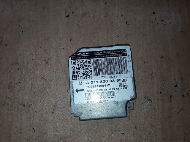 bontott MERCEDES-BENZ E-CLASS Légzsák Elektronika