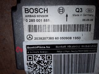 bontott MERCEDES-BENZ E-CLASS Légzsák Elektronika