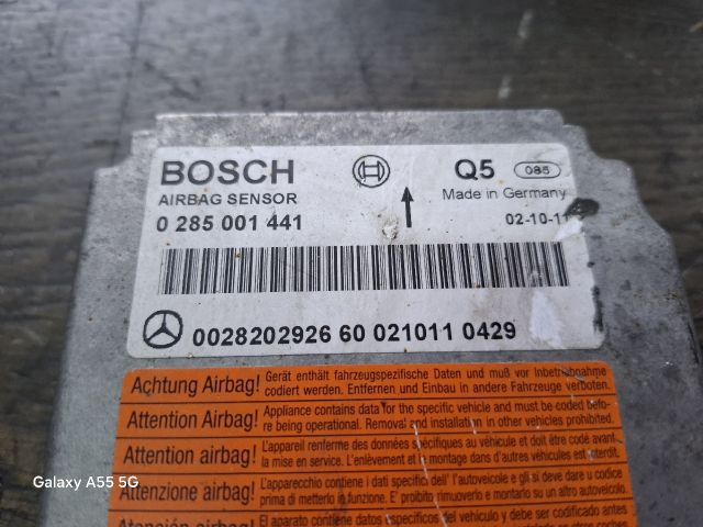 bontott MERCEDES-BENZ E-CLASS Légzsák Elektronika