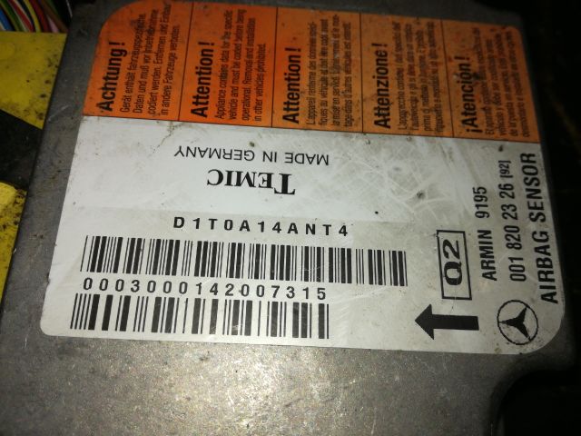 bontott MERCEDES-BENZ E-CLASS Légzsák Elektronika