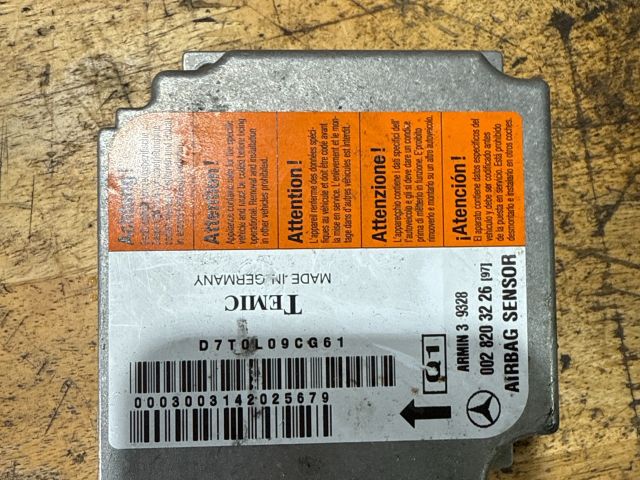 bontott MERCEDES-BENZ E-CLASS Légzsák Elektronika