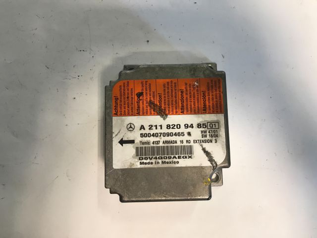 bontott MERCEDES-BENZ E-CLASS Légzsák Elektronika