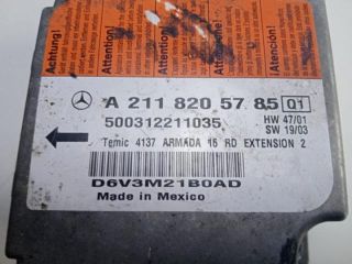 bontott MERCEDES-BENZ E-CLASS Légzsák Elektronika