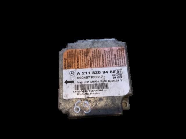 bontott MERCEDES-BENZ E-CLASS Légzsák Elektronika