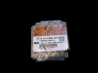 bontott MERCEDES-BENZ E-CLASS Légzsák Elektronika